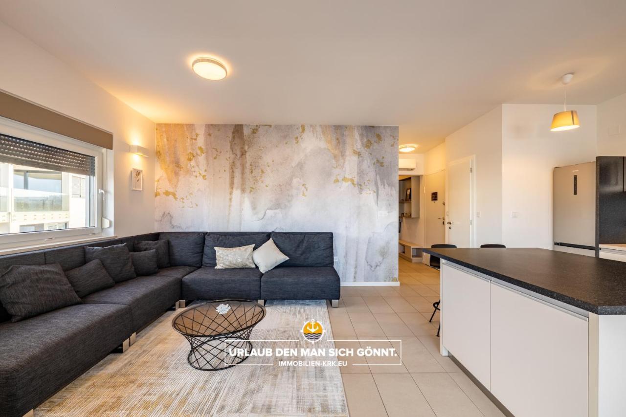 Appartamento Penthouse Panorama Deluxe In Malinska Esterno foto