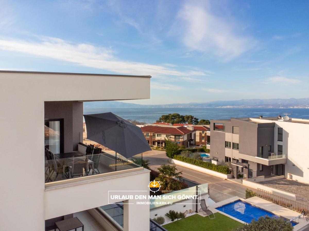 Appartamento Penthouse Panorama Deluxe In Malinska Esterno foto