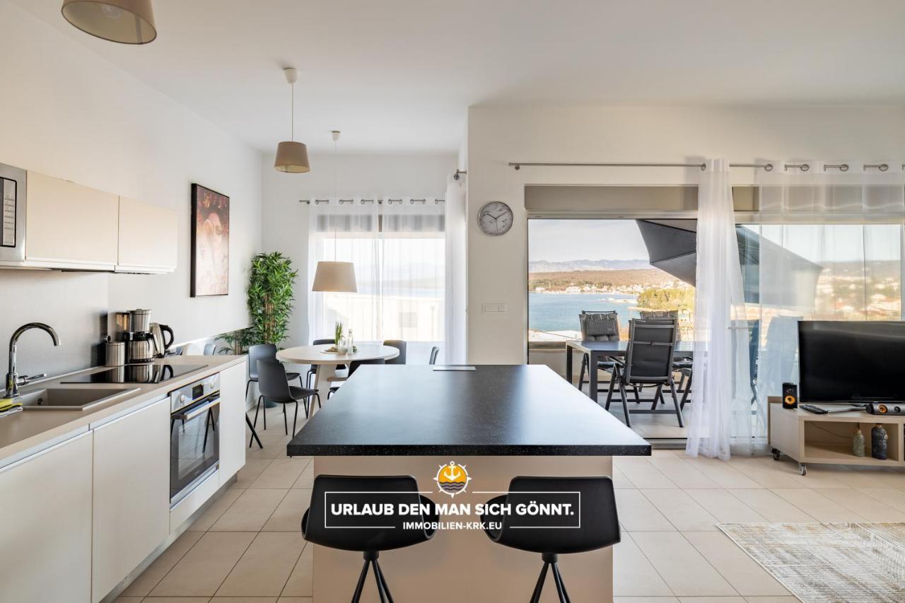 Appartamento Penthouse Panorama Deluxe In Malinska Esterno foto