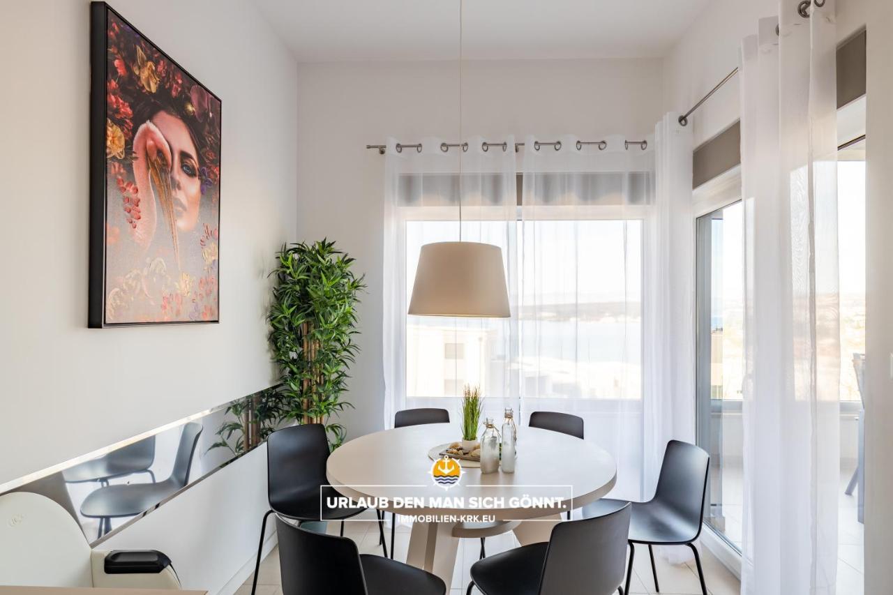 Appartamento Penthouse Panorama Deluxe In Malinska Esterno foto