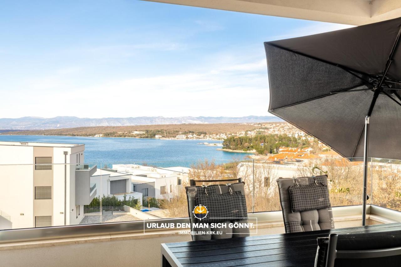 Appartamento Penthouse Panorama Deluxe In Malinska Esterno foto